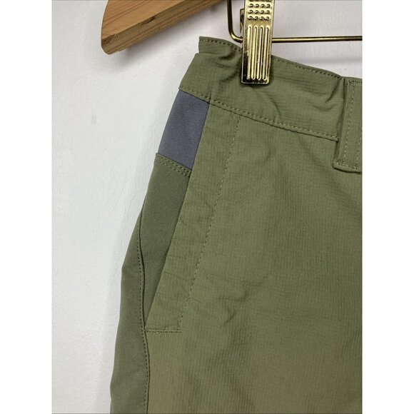 REI Womne's Size 2 Green Nylon Hiking Shorts READ - Picture 4 of 11